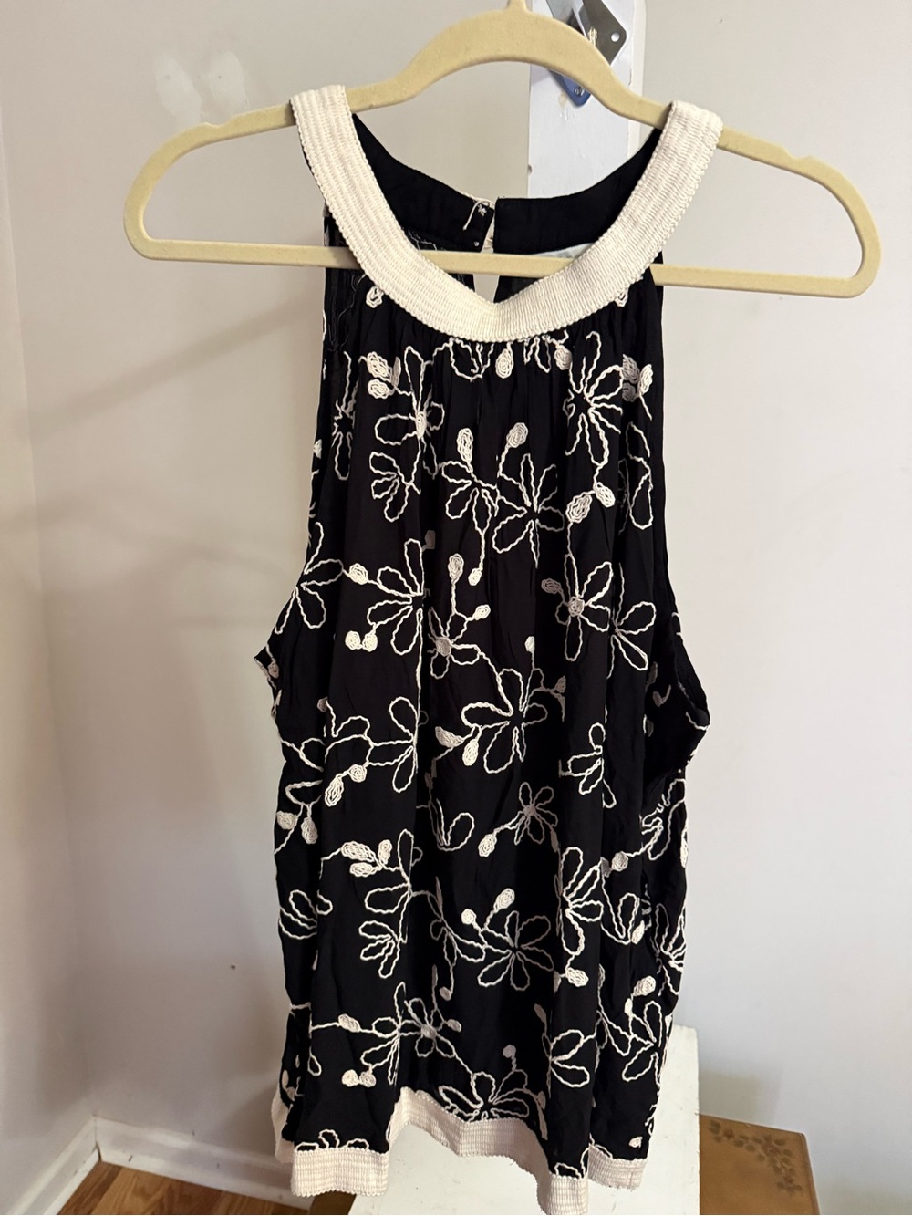 NWT Cato Collection Embroidered Tank Top